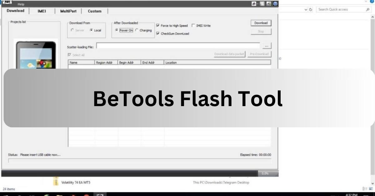 BeTools Flash Tool