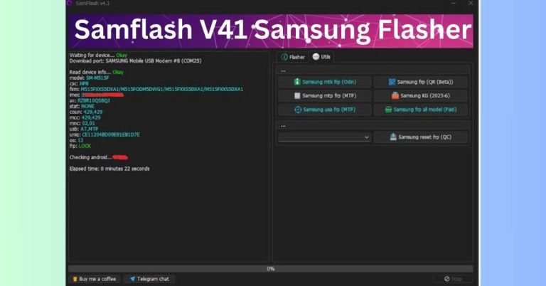 Samflash V41 Samsung Flasher